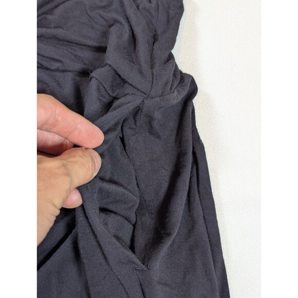 Womens Athleta Release Pant Black Plus Size 2X Yoga Tulip Hem Flowy Athleisure - Picture 6 of 8